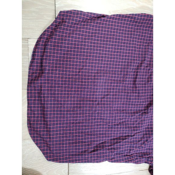 Men's Ralph Lauren Blake Red Plaid Button Down Shirt Large Long Sleeve Cotton - Picture 7 of 8